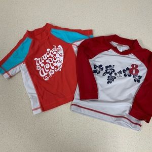 Toddler boys rash guard 18 months